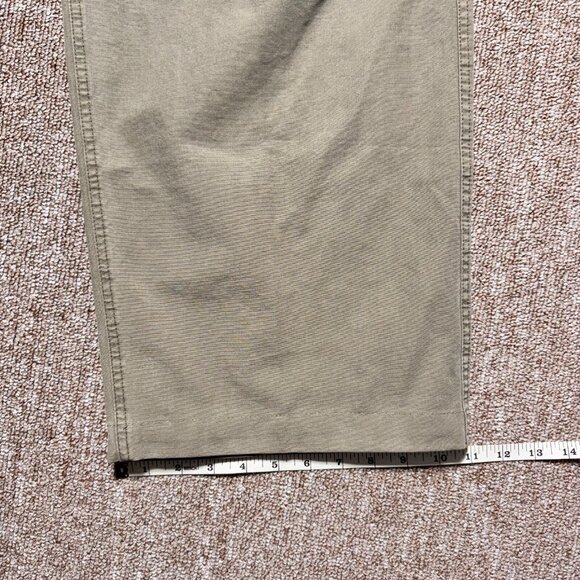 OUR LEGACY Mount Cargo Pants Peafowl Khaki Canvas Mens Size 50 Worn Once EUC - Picture 8 of 14